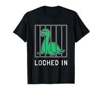 Loched In Funny Loch Ness Monster Cryptid Nessie Camiseta