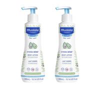 Loci?n corporal Mustela Hydra Beb? - Loci?n hidratante diaria para beb?s con aceite natural de aguacate, jojoba y girasol (1014 fl oz, paquete de 2)