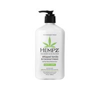 Loci n corporal y de manos con crema batida de vainilla y coco Hempz, f rmula vegana para hombres o mujeres, 17 oz.