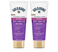 Loci?n correctora de crep? Gold Bond Ultimate de 8 oz, concentrado suavizante antienvejecimiento, terapia para la piel (paquete de 2)
