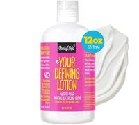 Loci n definidora CurlyChic: soluci n hidratante y moldeadora para cabello rizado, encrespado y ondulado. Crema para rizos no pegajosa con mantec