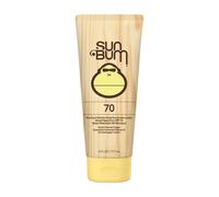 Loci n protectora solar humectante original Sun Bum FPS 70 - Amplio espectro UVA/UVB - Resistente al agua y no grasosa. Sin parabenos. Sin gluten.