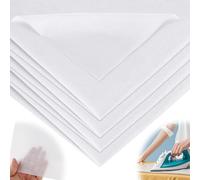 Lociban Entretela Termoadhesiva, Entretela Adhesiva Plancha 100 x 200 cm, Guata Termoadhesiva 50g/m², Fliselina Termoadhesiva, para Manualidades, Costura, Bricolaje, Patchwork, Reparación