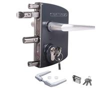 LOCINOX LAKQ30 U2 RAL 7016 Cerradura Industrial Hoftor, Puerta batiente