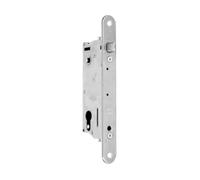 LOCINOX SEVENTYLOCK-A | Sin gancho | Cerradura de embutir para perfiles de 70 mm | Acero inoxidable para puertas de metal, aluminio y PVC