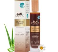 Loción Autobronceadora TanOrganic Bronceado Falso Certificado Orgánico Natural Vegano 100ml