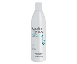 Loción Cabello Ricci Alfaparf Keratin Therapy curl Diseño Moove Designer 500ml