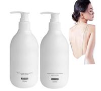 Loción corporal blanqueadora con niacinamida, crema hidratante para la piel, hidratación profunda, hidratante y nutritiva, apta para todo tipo de piel (2 piezas)