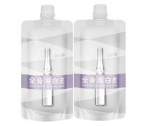 Loción Corporal Blanqueadora con Niacinamida, Loción Corporal Blanqueadora Fresca, Hidratante e Iluminadora, 200 g, Aclaración de Pigmentación de Larga Duración, Rápida Absorción