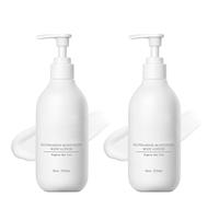 Loción corporal blanqueadora de niacinamida original, loción corporal Hally de Corea blanqueadora, humedad e hidratación duraderas, para una textura suave y mejorada de la piel (2pcs)