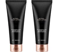 Loción corporal con retinol, crema hidratante antienvejecimiento para día y noche; hidrata profundamente la piel seca y mejora su elasticidad; para cuello, brazos, muslos y piernas.