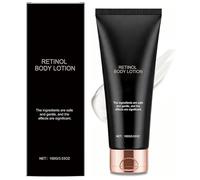 Loción corporal con retinol, loción corporal reafirmante con manteca de karité para piel flácida, estrías y daños causados por el sol - Iluminadora, hidratante - No grasa, de rápida absorción (1pcs)
