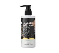 Loción Corporal de Arroz Negro 250ml, Repone Profundamente la Humedad, Acción Antioxidante que Suaviza las Ásperas, Hidratación Prolongada que Deja la Piel Más Lisa, Nutrida y con un Aspecto Joven
