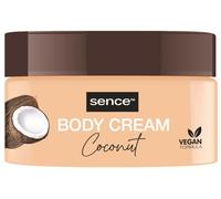 Loción corporal de coco vegana, crema corporal hidratante para la piel y el cuerpo, mujeres y hombres, crema corporal de coco, Sence Beauty y cosméticos (1 × 200 ml)