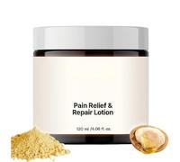 Loción corporal para piel seca, 120 ml de mantequilla calmante intensiva | Reparación hidratante de la mantequilla, para belleza y cuidado personal, masaje brillante, piernas, abdomen, mujeres,