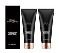 Loción corporal Retinol, crema corporal reafirmante e hidratante contra la piel crepey, alisa las arrugas, hidratante, regenera la barrera protectora de la piel, para pieles sensibles (2 unidades)