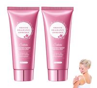 Loción Corporal Sakura, Crema Hidratante, Loción Corporal Brillante Reafirmante e Hidratante, Textura No Grasa y Refrescante para Piel Seca