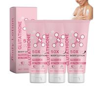 Loción Corporal Tonificante Glutatión 50x, Loción Corporal Glutatión Niacinamida, Loción Corporal Iluminadora De La Piel, Loción Hidratante Y Reafirmante, Para Todo Tipo De Piel (3pcs)