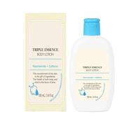 Loción Corporal Triple Esencia, Hidratante de Larga Duración con Cuidado Suave, Hidratación Profunda, Con Niacinamida + Cafeína, 100 ml, Hidratación de Larga Duración