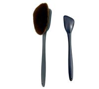 Loción de 12.99 x 2.04 pulgadas, cerdas de de nailon, esparcidor, cobertura de área de alcance duro, bronceador sin sol, kit de profesional, fácil de llevar, amplia aplicación