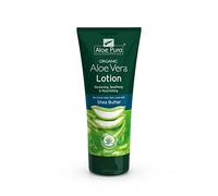 Loción de Aloe Vera Aloe Pura, Natural, Vegetariana, Libre de Crueldad, Sin Parabenos & SLS, Calmante, Hidratante, 200ml
