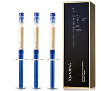 Loción de colágeno micro molecular Xianjina, Como crema de esencia del colágeno del péptido de apepto, Anti -envejecimiento y cuidado de la cara antiadrideo, crema para reafirmar (3pcs)