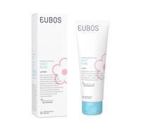 LOCIÓN DE EUBOS PIEL EN CALMA: loción corporal para la piel seca de los niños y la dermatitis atópica | Calma inten-siva de la piel y alivio de la irritación y el picor | Vegana | 125ml