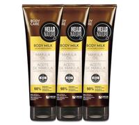 Loción de leche corporal P-Beauty con aceite de Marula orgánica, leche corporal y loción corporal contra la piel seca, cuidado hidratante con aceite de Marula, cuidado de la piel vegana sin siliconas