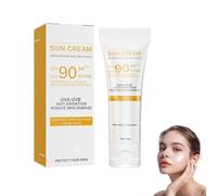Loción de Protección Solar,Crema Solar Hidratante,Loción Sunscreen con Protección,Protector Solar Deportivo,Crema Solar Fragancia, Refreshing and Non Greasy Texture, Protects Skin From Sunburns