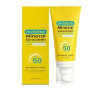 Loción de protección solar facial, hidratante de protección SPF, protectores solares con defensa UVA/UVB, protectores solares faciales con fórmula ligera invisible, elementos esenciales para el cuidad