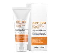 Loción de protección solar, protector solar SPF100, protector de pantalla solar de 78 g para arte moderno, suministros profesionales para el hogar, kit de reparación diaria, unidad de accesorios para
