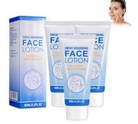 Loción facial absorbente de sudor, antitranspirante para la cara, antisudor contra la sudoración en la cara, eficaz contra la sudoración facial para hombres y mujeres (3)