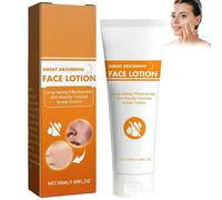 Loción facial absorbente de sudor, loción de cara antitranspirante, desodorante natural fuerte, crema facial anti sudor, detener el aerosol de sudor, protección adicional excesiva sudoración (1Pc)