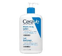 Loción hidratante diaria CeraVe para rostro y cuerpo, piel seca, 473 ml.