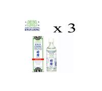 Loción Medicina China 57ml x 3 frascos, Aceite de Recuperación y Masaje, Efecto Refrescante y Calmante, Fórmula 100% Natural