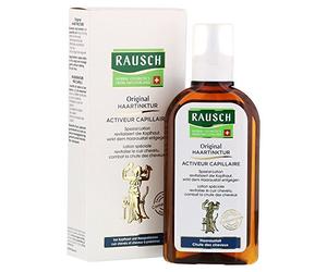 Loción original contra la caída del pelo con tinte de Rausch, promueve notablemente el crecimiento del cabello, paquete de 1 (200 ml)