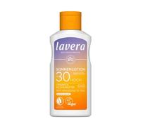 lavera Loción solar Sensitiv SPF 30 - Crema solar sin filtro UV químico - para pieles sensibles - resistente al agua - vegano - cosmética natural - 100 ml
