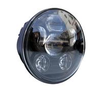 Locisne 5-3 / 4 in5.75in Proyector redondo Daymaker para Harley Davidson Kickfaire Motocicleta, Luces 45W 9 LED Bulb Iluminación Lámpara de aluminio