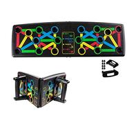 Locisne Portátil 14-en-1 Ultra Push Up Board Bracket Board Multifuncional Brazo Sistema de entrenamiento muscular abdominal con soporte Equipo de entrenamiento de fitness Interior al aire libre