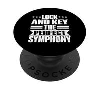 Lock and Key Symphony Locksmith PopSockets PopGrip Adhesivo