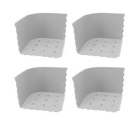 Lock Bed Sheet Holders for Corners Bed Sheet Holder Straps Fit for All Mattress Types, Fitted Sheet Holders Keep Sheets Firm Tight, Easy Installation Sheet Clips (Gris)