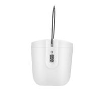 Lock Box - Beach Lock Box 2L | Combination Loc, Portable Travel Safe with Removable Cable Handle ABS Password Storage - Loc de combinación resistente para objetos personales, llaves, valuables, hogar,