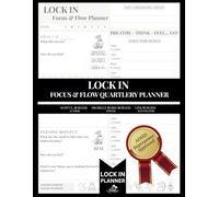LOCK IN Focus & Flow Quarterly Planner