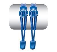 Lock Laces 674740001049 Cordones elásticos sin Atar, Unisex Adulto, Azul Royal, Talla Única