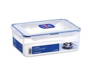 Lock & Lock Classic - Recipiente Rectangular hermético con Cajas internas, 2,6 litros, 248 x 180 x 93 mm