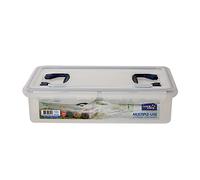 Lock & Lock Hermético 2059102 PP clásico rectangular Caja con plástico transparente manejar 45 x 30 x 11 cm