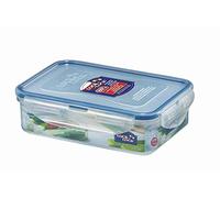 Lock & Lock - Recipiente hermético, vorrats Box, 550 ml, Rectangular, Transparente, 6 Unidades, 181 x 128 x 52 mm