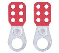 Lock Out Hasp 6 Hole Frosted Finished Lockout Etiqueta para el candado para la fabricación de automóviles de la planta de seguridad