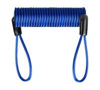 Lock Reminder Cable - Disc Security Cable, Antitheft Steel Wire, Spring Reminder Rope | Vehicle Lock Accessory, Flexible Protective, Heavy-Duty Motorcycle Safety Tool For Scooters, Motorbikes, Helmets