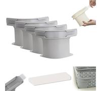 Lock Sheet Holders Set of 4, Easy Installation Sheet Lock, Non-Slip Lock Sheet Holders Secure Bed Sheets Firmly in Place, For All Sheet Sizes and Fitted Sheets (Grey, 1pc)